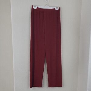 Chico's Travelers Burnt Orange Pants Size 1 / Medium